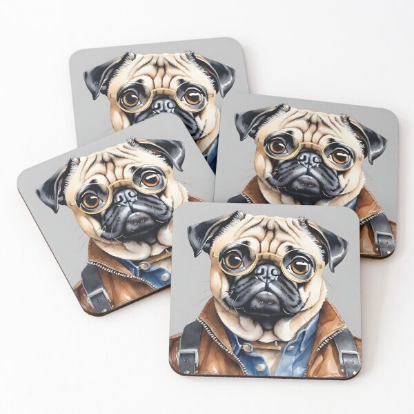 Item preview, Pug Fashionista: Canine Elegance designed and sold by mavelperart.