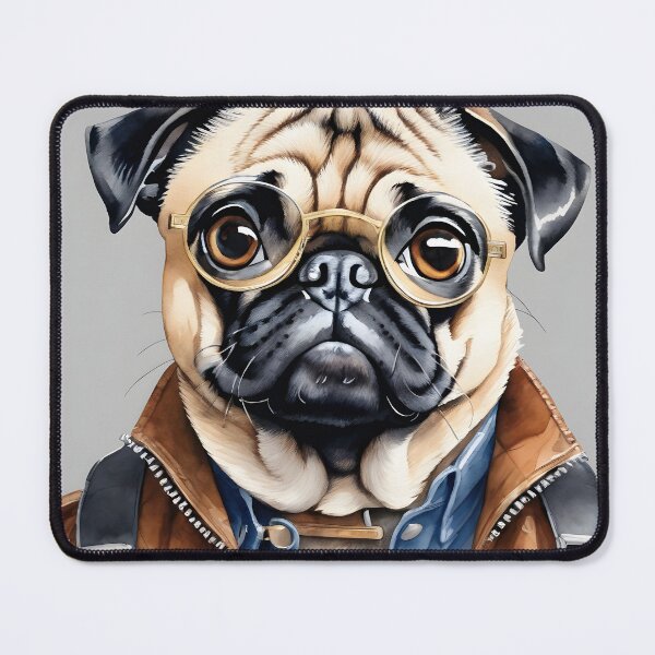 Item preview, Pug Fashionista: Canine Elegance designed and sold by mavelperart.