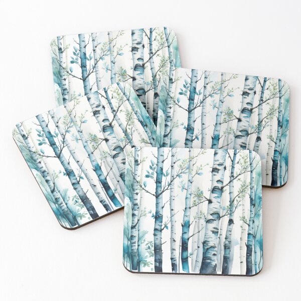 Item preview, Birches 5 designed and sold by sage-and-se7en.