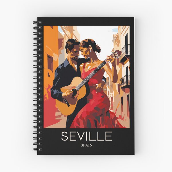 Item preview, A Pop Art Travel Print of Seville - Spain  designed and sold by StudioRedKoala.