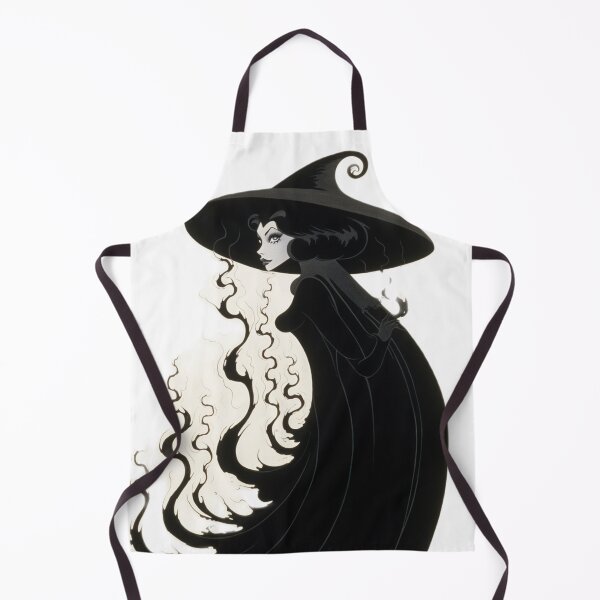 Item preview, An expressionist art style witch for Halloween witchcraft wicca Magick Occult  designed and sold by Baba  Yaga's Cards.