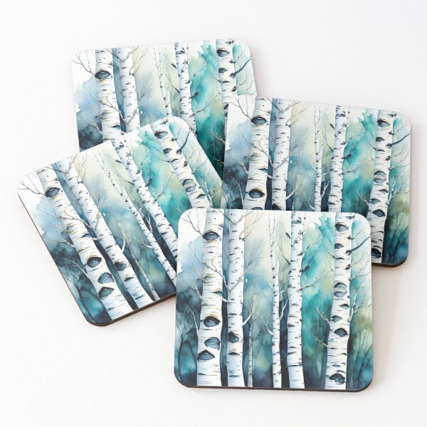 Item preview, Birches 7 designed and sold by sage-and-se7en.