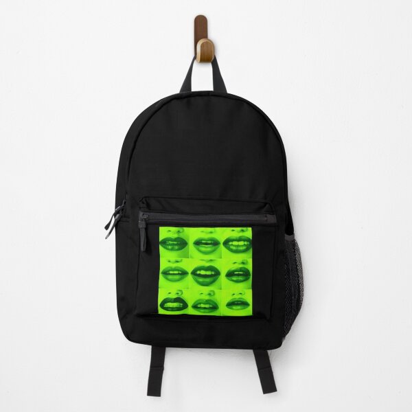 Item preview, green lips collage designed and sold by silent-violin.