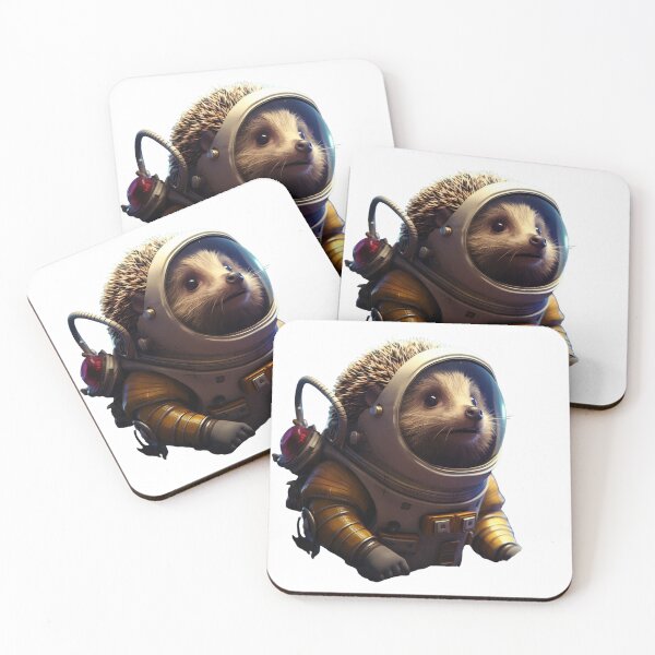 Item preview, Hedgehog Astronaut Exploring Space designed and sold by yourfavdraw.