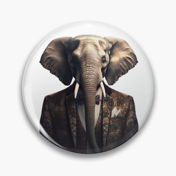 Item preview, Gentleman elephant designed and sold by Etitude.