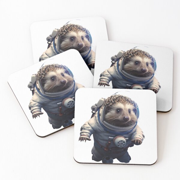 Item preview, Hedgehog Astronaut Exploring Space designed and sold by yourfavdraw.