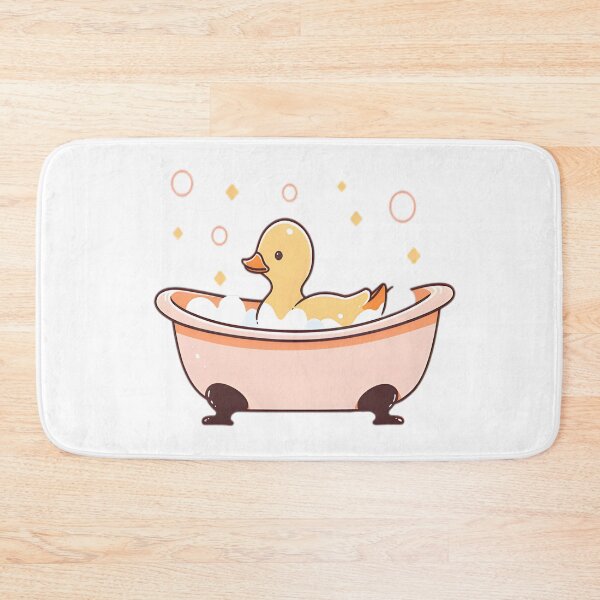 Item preview, Bathe Time Bliss - Duck Relaxes in Bubbles designed and sold by alaa-mously.