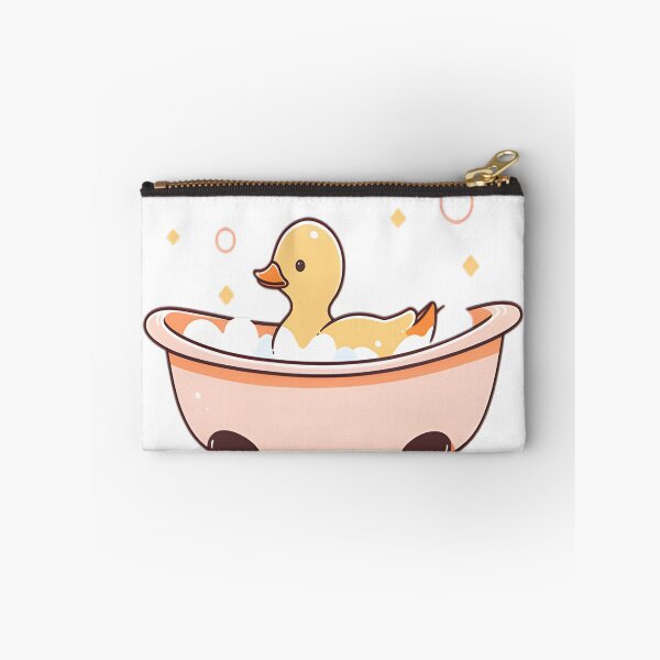Item preview, Bathe Time Bliss - Duck Relaxes in Bubbles designed and sold by alaa-mously.