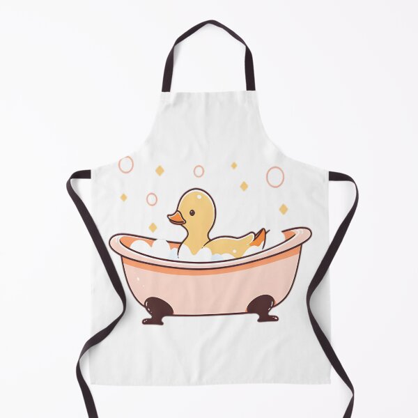 Item preview, Bathe Time Bliss - Duck Relaxes in Bubbles designed and sold by alaa-mously.