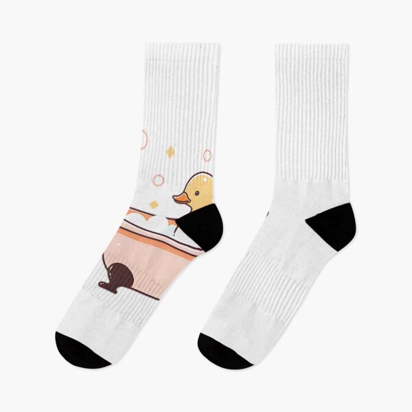 Item preview, Bathe Time Bliss - Duck Relaxes in Bubbles designed and sold by alaa-mously.