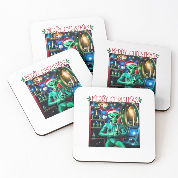 Item preview,  Alien at Christmas designed and sold by studio468.
