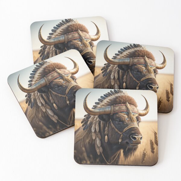 Item preview, Buffalo/Bison 1 designed and sold by sage-and-se7en.