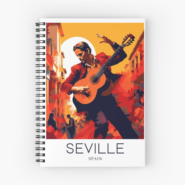 Item preview, A Pop Art Travel Print of Seville - Spain  designed and sold by StudioRedKoala.