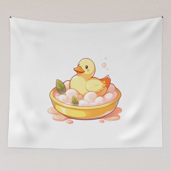 Item preview, A bright yellow duck that delights the onlookers designed and sold by alaa-mously.