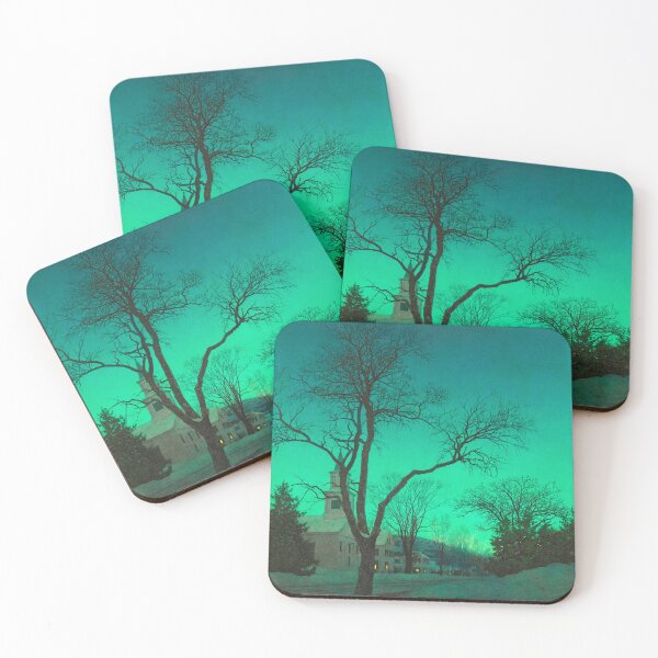 Item preview, Maxfield Parrish. winter landscape designed and sold by likiska.