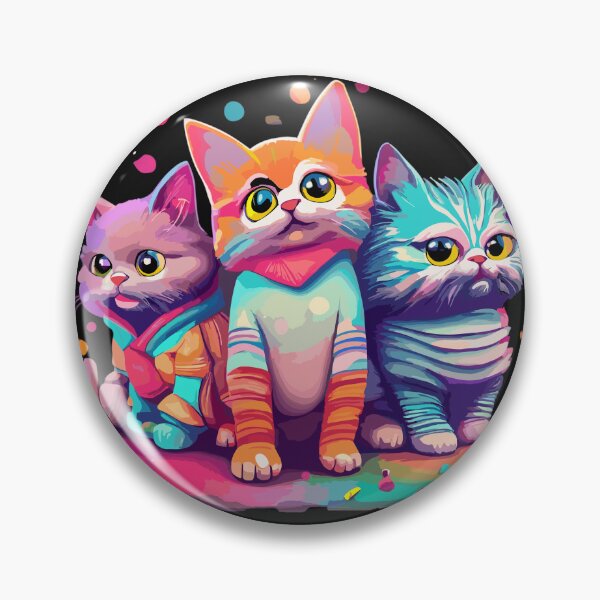 Item preview, Three Cute Kitties in a row designed and sold by Ketique.