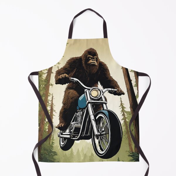 Item preview, Bigfoot on Motorcycle designed and sold by AMERICANCHEEZ.