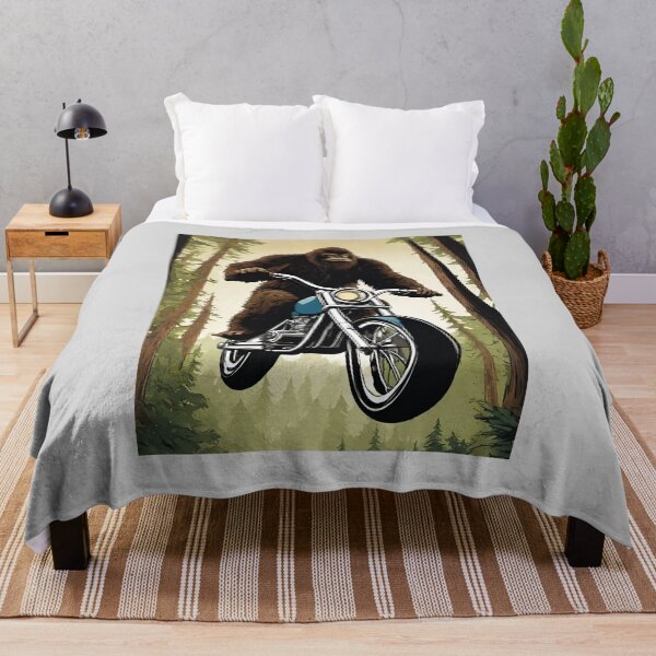Item preview, Bigfoot on Motorcycle designed and sold by AMERICANCHEEZ.