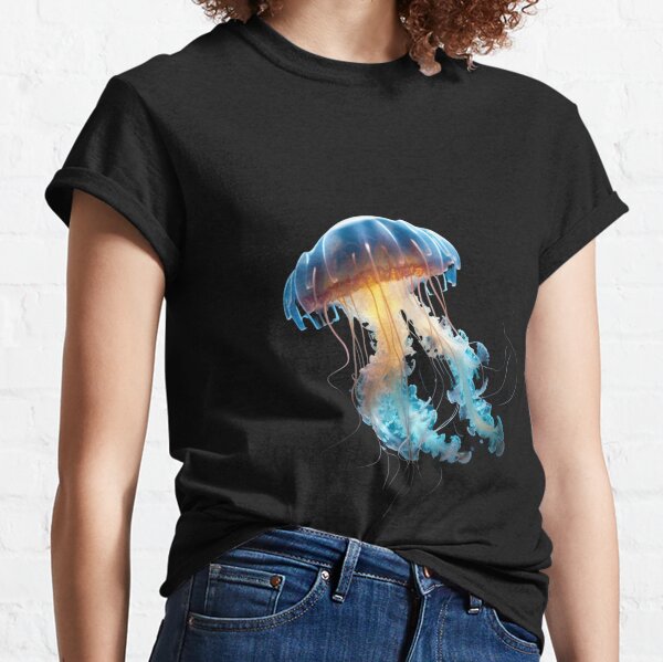 Luminous Jellyfish for a Deep-Sea Party Classic T-Shirt