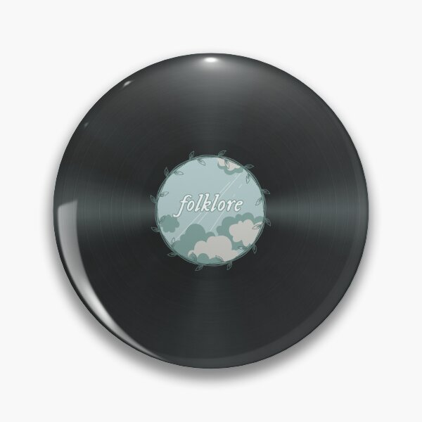 Item preview, Blue Cloudy Skies Folklore Album Leaves Vinyl Design designed and sold by doria-photos.