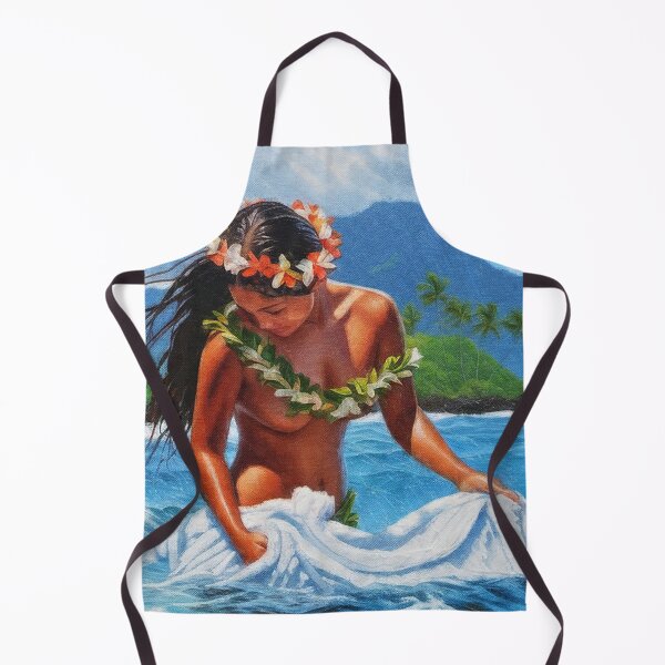 Item preview, Tranquil Morning - Pacific Islands Series designed and sold by AUTHENTIC AMERICANA ARTS.