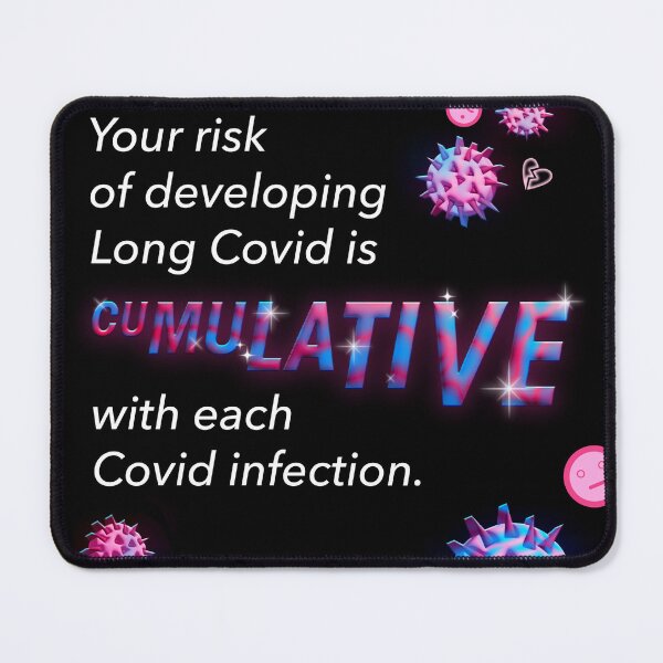 Item preview, Your risk of developing Long Covid is CUMULATIVE designed and sold by BerlinBuyers.