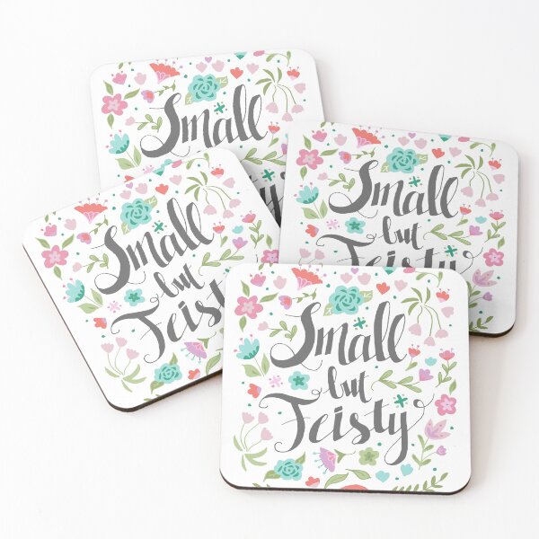 Item preview, Small but Feisty with Florals designed and sold by latheandquill.