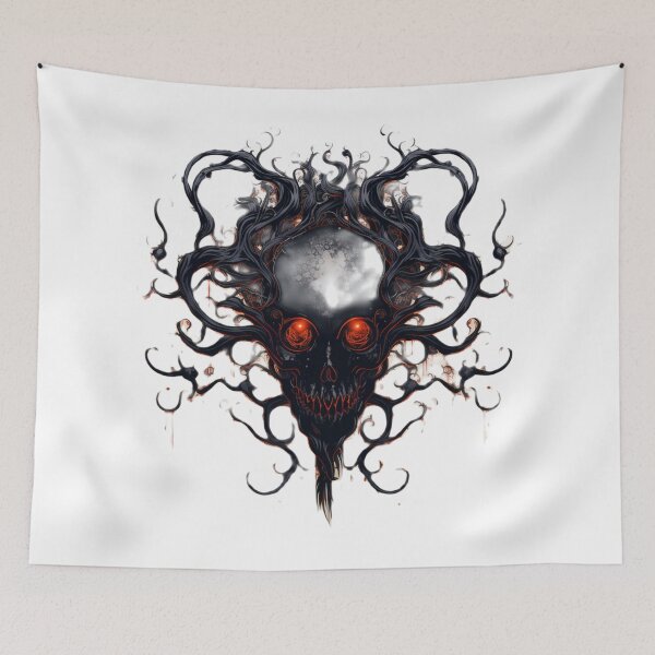 Item preview, Demon art hybrid creature Goetia satancore gothic  designed and sold by Baba  Yaga's Cards.