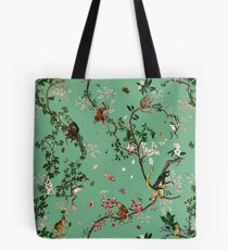 Affenwelt Grün Tote Bag