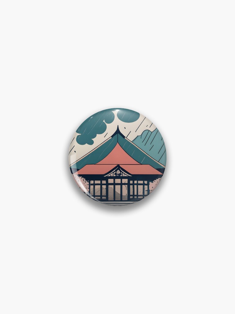 Thumbnail 1 of 3, Pin, Old Traditional Indonesia house Rumah Adat Drawing designed and sold by Patricks-Art.