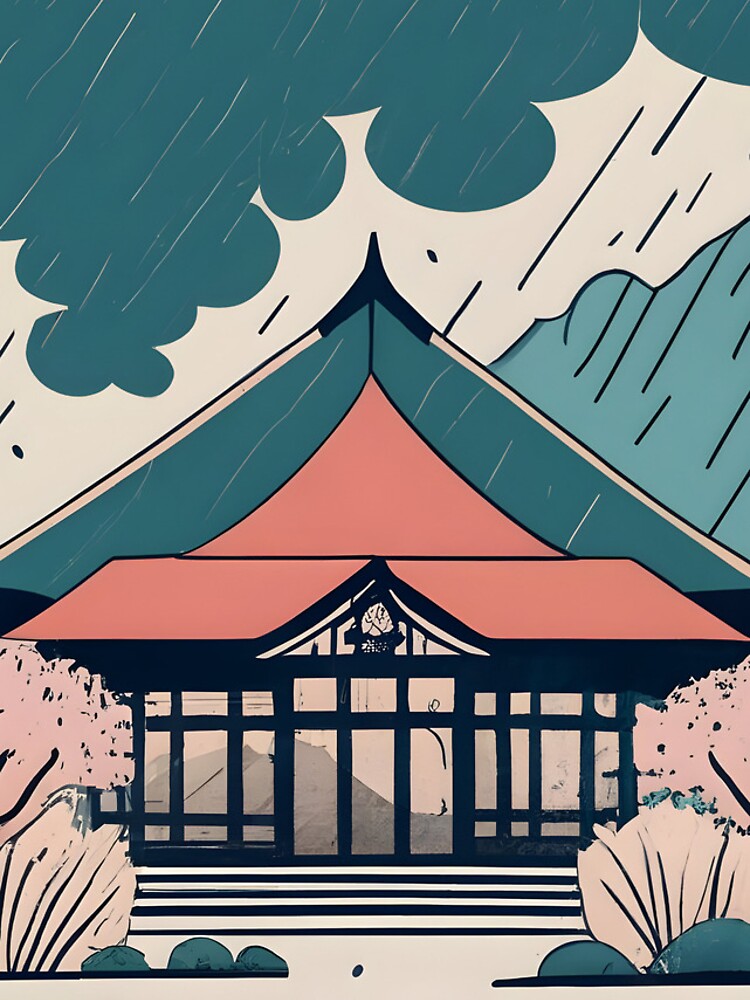Thumbnail 4 of 4, iPhone Case, Old Traditional Indonesia house Rumah Adat Drawing designed and sold by Patricks-Art.