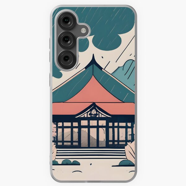 Item preview, Old Traditional Indonesia house Rumah Adat Drawing designed and sold by Patricks-Art.