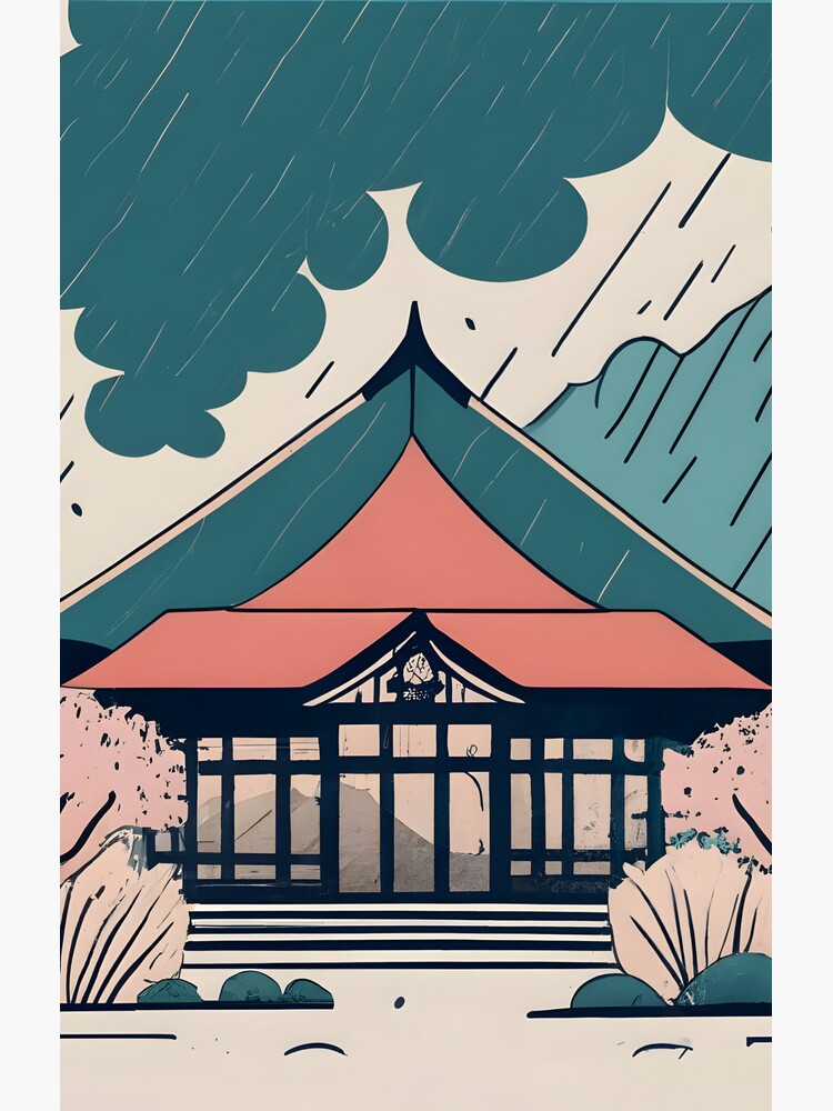 Thumbnail 4 of 4, Samsung Galaxy Phone Case, Old Traditional Indonesia house Rumah Adat Drawing designed and sold by Patricks-Art.
