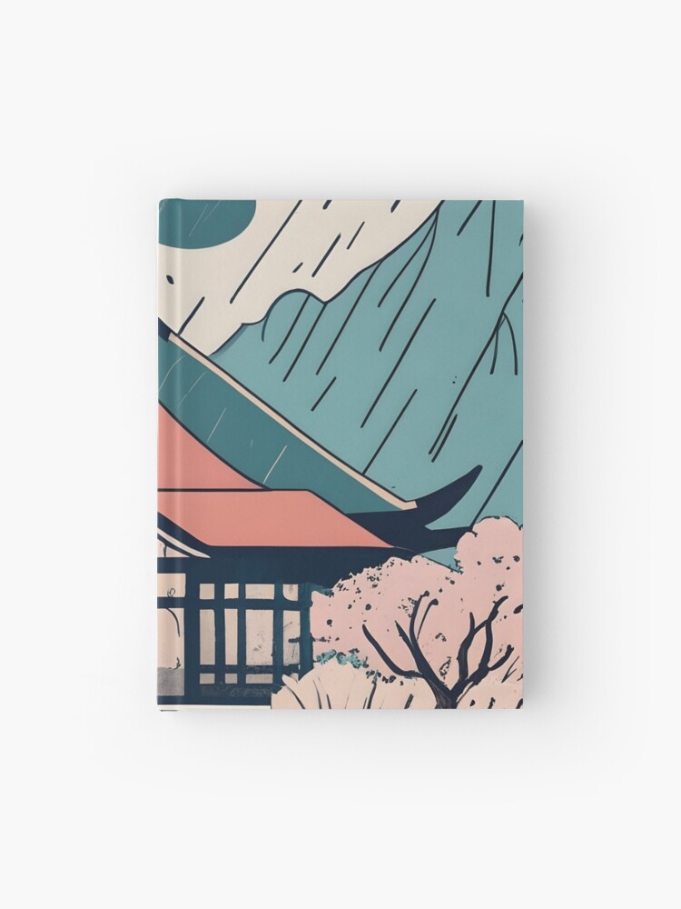Thumbnail 1 of 3, Journal, Old Traditional Indonesia house Rumah Adat Drawing designed and sold by Patricks-Art.