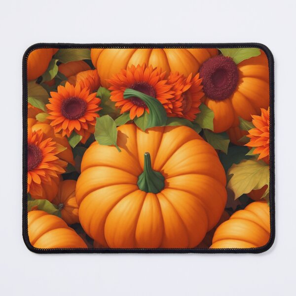Item preview, Haunted Halloween Pumpkin Pattern Background, Fall Pumpkin Pattern Background designed and sold by raveenext.