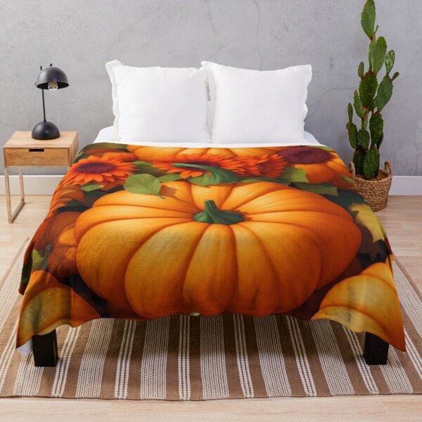 Item preview, Haunted Halloween Pumpkin Pattern Background, Fall Pumpkin Pattern Background designed and sold by raveenext.