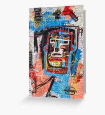 Ninja Face Greeting Card
