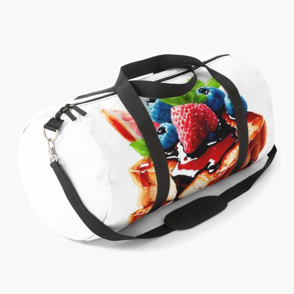 Item preview, French Toast Strawberries Blueberries Syrup Whipped Cream Breakfast Food designed and sold by Print-Online.