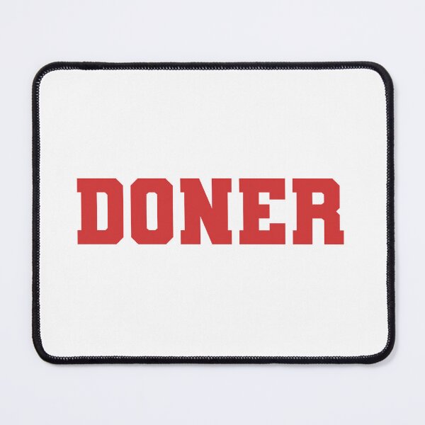 Item preview, Delicious 'Doner' Typography Design - Culinary Art designed and sold by TravelCamel.