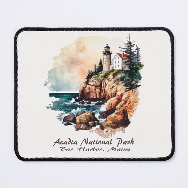 Item preview, Acadia National Park Bar Harbor Maine - Travel Destination designed and sold by Lisa Weber.