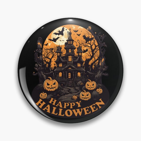Item preview, Haunted house on Halloween waiting for trick or treaters to arrive. designed and sold by Fablemyst.