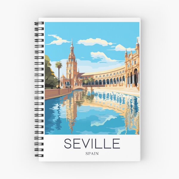 Item preview, A Pop Art Travel Print of Seville - Spain  designed and sold by StudioRedKoala.