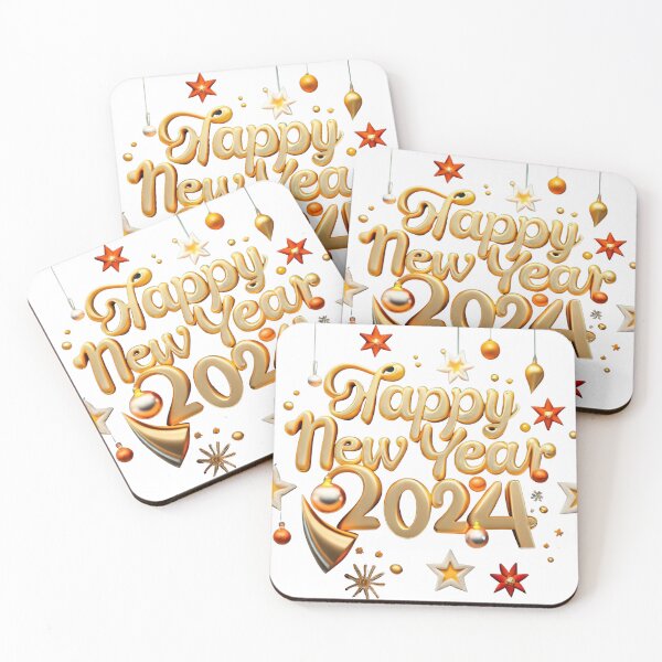 Item preview, Happy New Year 2024 designed and sold by blakfrog.