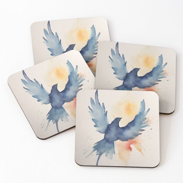 Item preview, Beautiful Dove High-Resolution Watercolor Art | Colorful, Divine, Minimalistic designed and sold by TrustInGrace.
