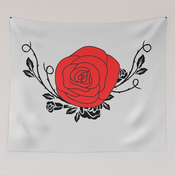 Item preview, Floral Elegance - Crimson Vine Light Edition designed and sold by Sir Meow Meow.