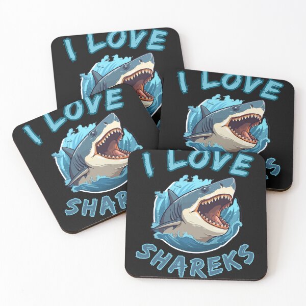 Item preview, I Love Sharks Fisher gift designed and sold by Clouth Clothing  ⭐⭐⭐⭐⭐.