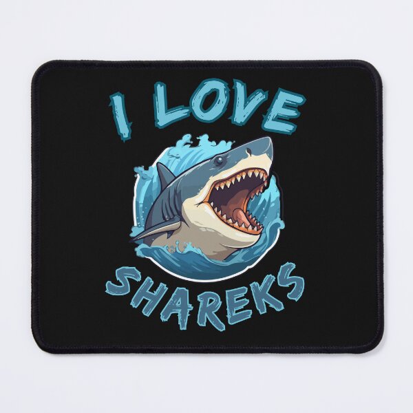 Item preview, I Love Sharks Fisher gift designed and sold by Clouth Clothing ⭐⭐⭐⭐⭐.