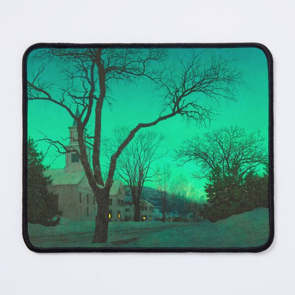 Item preview, Maxfield Parrish. winter landscape designed and sold by likiska.