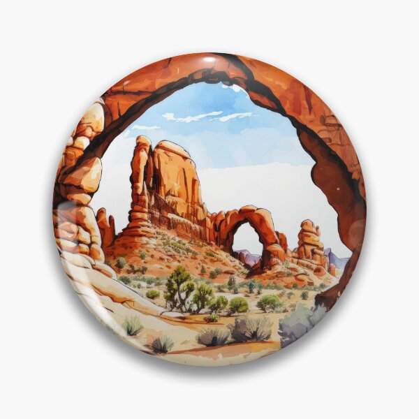 Item preview, Arches National Park, Moab Utah - Travel Destination designed and sold by Lisa Weber.