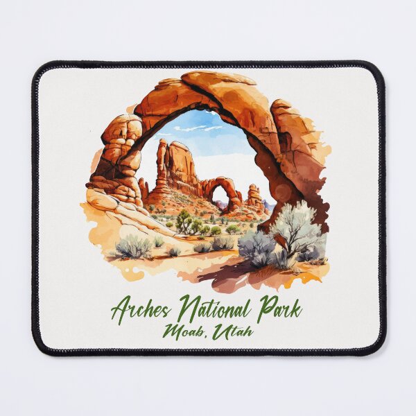 Item preview, Arches National Park, Moab Utah - Travel Destination designed and sold by Lisa Weber.
